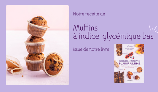 recette de muffins vanille chocolat IG bas