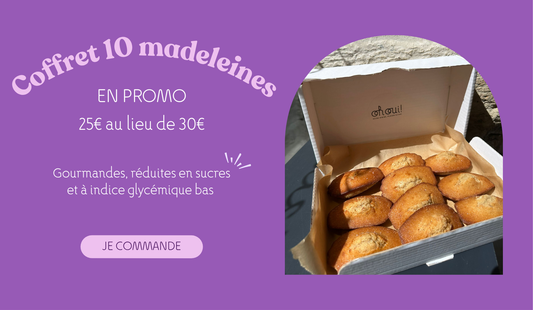 PROMO 💛 sur notre coffret madeleines IG bas