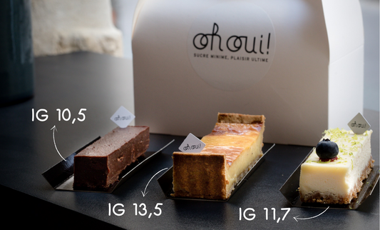 pâtisseries IG bas calcul Oh Oui !