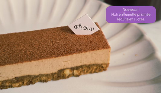 🍫 Nouvelle création : découvrez notre Allumette Pralinée !