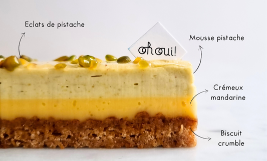 entremets pistache mandarine ig bas