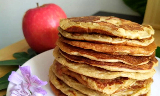 Pancakes pomme IG bas