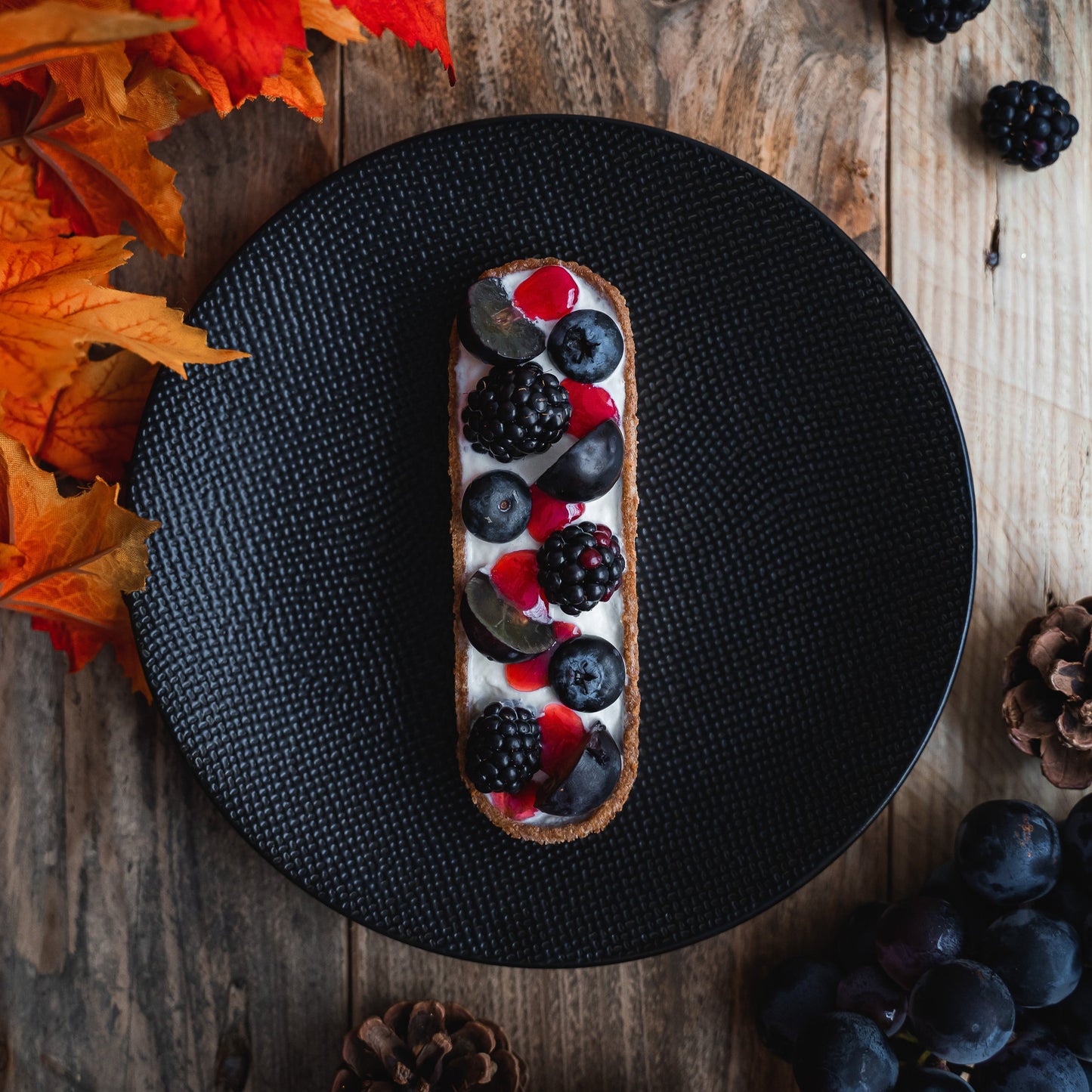 Finger de saison - Fruits noirs