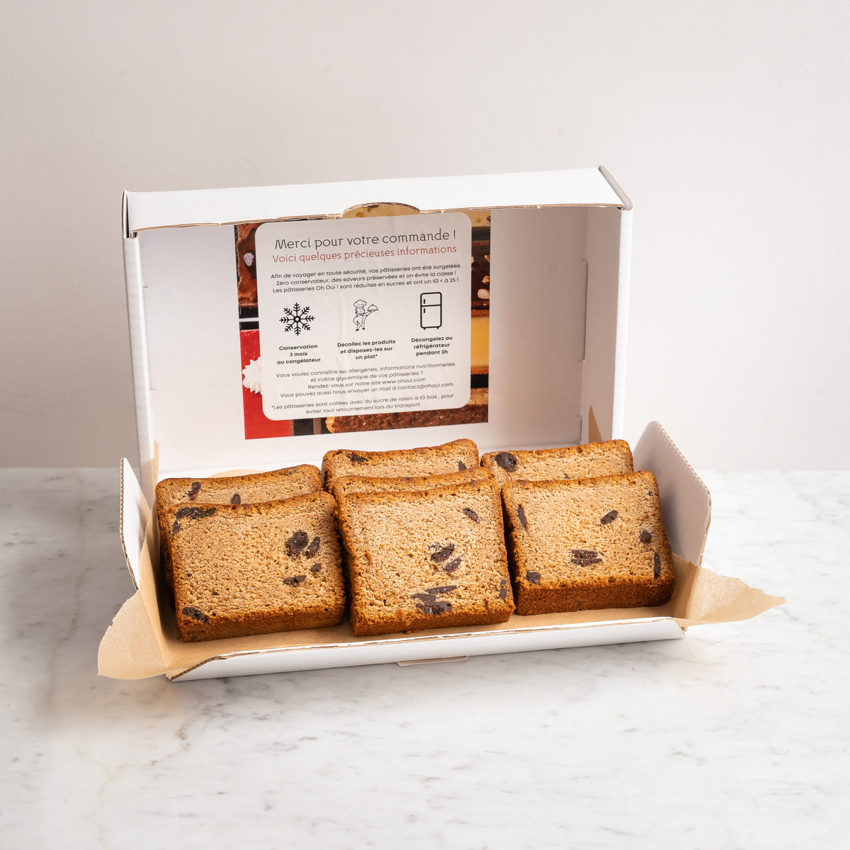 Coffret 8 banana bread