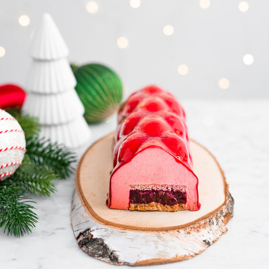 Bûche fruits rouges - Surgelée